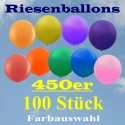 Riesenluftballons 450er Rund 100 Stück