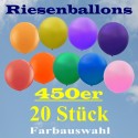 Riesenluftballons 450er Rund 20 Stück