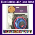 Smiley Geburtstag Happy Birthday Banner 