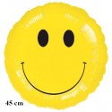 Luftballon Smiley, Folienballon mit Ballongas