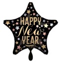 Happy New Year Sternballon Stars, 45 cm