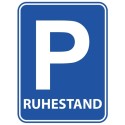 Türschild Ruhestand, Deko-Schild zu Renteneintritt und Pensionierung