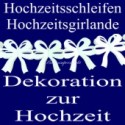 Maschengirlande Weiß