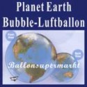 Planet Earth, Bubble Luftballon (mit Helium)