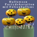 Halloween Party-Set, Ballondeko Folienballons