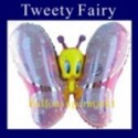 Luftballon Tweety Fairy, Folienballon ohne Ballongas