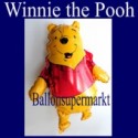 Luftballon Winnie Pooh, Folienballon ohne Ballongas