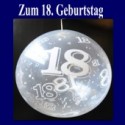 Zum 18. Geburtstag, Geschenkballons, Stuffer
