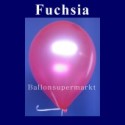 Luftballons Metallic 25 cm Fuchsia R-O 10 Stück