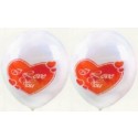 Luftballons "I Love You" 100 Stück