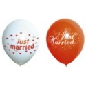 Luftballons "Just Married" 100 Stück