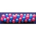Luftballongirlande Selbstbauset 30 cm Metallicfarben