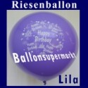 Riesenballon-Geburtstag-Happy-Birthday-Lila-(Helium)