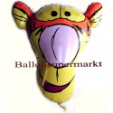 Luftballon Tigger, Folienballon ohne Ballongas