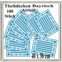 Tisch-Sets, Tischdecken Bayrische Wochen, 40 cm  x 30 cm, Airlaid, 100 Stück