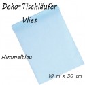 Deko-Tischläufer, Tischdecke, Vlies, himmelblau