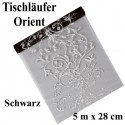 Deko-Tischläufer, Tischdecke Orient Schwarz