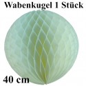 Wabenkugel / Weiß / 40cm