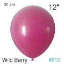 30 Luftballons 30cm, Vintage-Farbe Wild Berry