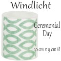 Große Kerze, Ceremonial Day, zu Kommunion und Konfirmation