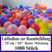 Raumbefüllung Luftballons zum Abitur