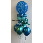 Geburtstags Ballon-Bouquet mit Bubbles