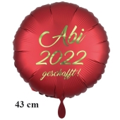 Abi 2022 geschafft! Luftballon mit Helium