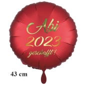 Abi 2023 geschafft! Luftballon mit Helium