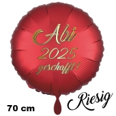 Abi 2025 geschafft! Großer Luftballon