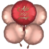 Abitur 2025 geschafft! Helium-Luftballons Bouquet