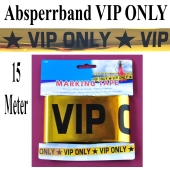 Absperrband VIP ONLY Partydekoration VIP Party