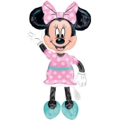 Minnie Mouse Airwalker Folien-Luftballon, ungefüllt