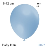 Luftballon in Vintage-Farbe Baby Blue