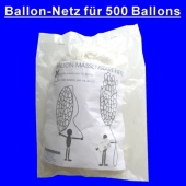 Ballon-Netz für 500 Ballons, Ballonnetz, Netz für den Ballonmassenstart, Ballonweitflug, Luftballon-Netz zum Steigen lassen von helium-Luftballons