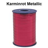 Ballonband Karminrot Metallic auf Rolle