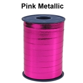 Ballonband Pink Metallic auf Rolle