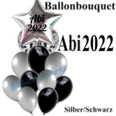 Ballon-Bouquet Abi 2022 mit 12 Luftballons