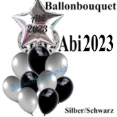 Ballon-Bouquet Abi 2023 mit 12 Luftballons