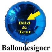 Ballondesigner, Folienballons selbst gestalten, Werbedrucke, Ballondrucke