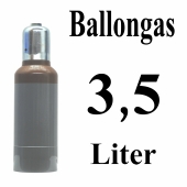 Ballongas Helium 3,5 Liter Mehrwegflasche