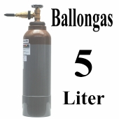 Ballongas Helium 5 Liter