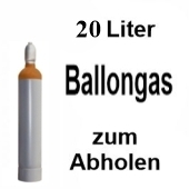 Ballongas Helium 20 Liter