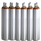 Ballongas Service NRW 12 Ballongasflaschen 50 Liter, 99,996 reines Helium