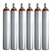 Ballongas Service NRW 6 Ballongasflaschen 50 Liter, 99,996 reines Helium