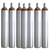 Ballongas Service NRW 7 Ballongasflaschen 50 Liter, 99,996 reines Helium