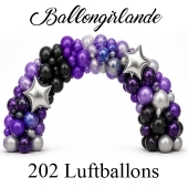 Ballongirlande Galaxy