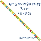 Buchstabengirlande Alles Gute zum Schulanfang