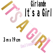 Glitzerndes Banner It's a Girl