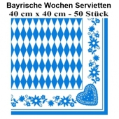 Bayrische Wochen Servietten