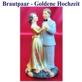 brautpaar-goldene-hochzeit-tischdekoration